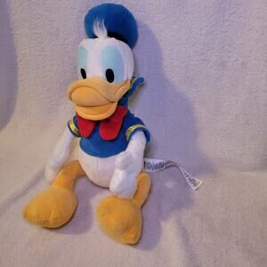 Disney Store Donald Duck Stuffed Plush Toy 15 Inch Blue Sailor Suit